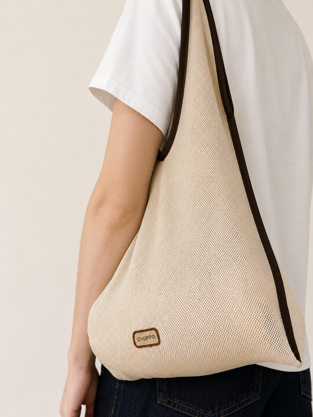 Shopper Choppo Warm Ivory