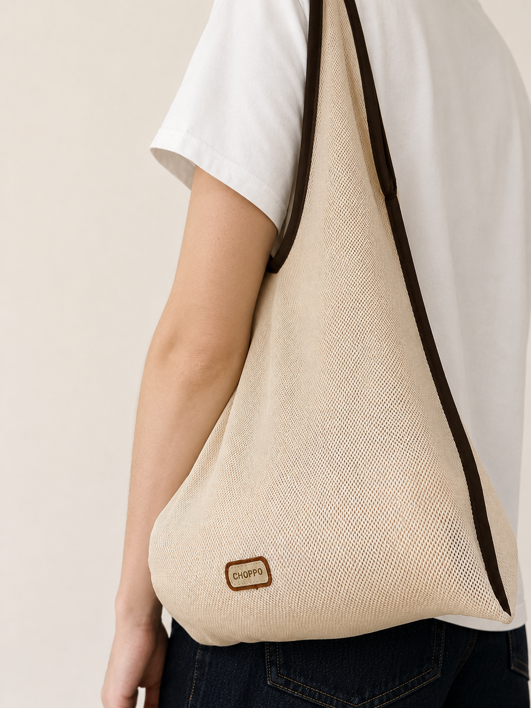 Shopper Choppo Warm Ivory